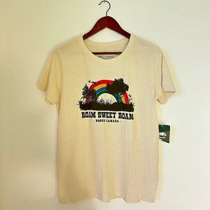 Roots Rainbow ROAM SWEET ROAM T-Shirt (M, NWT)